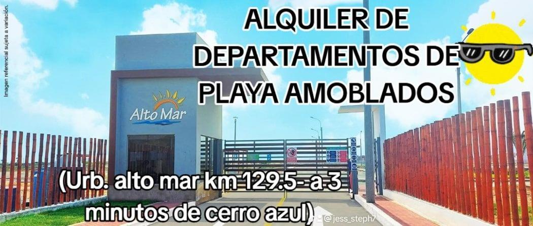 Departamento De Playa Amoblado Apartment Cerro Azul